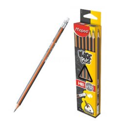 MAPED Boite de crayons noir 12pcs