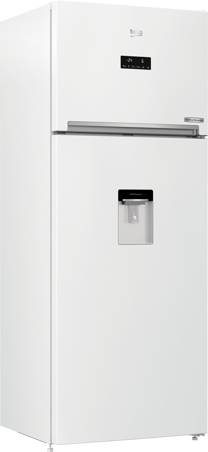 BEKO refrigerateur 560LT no frost distributeur blanc RDNE56WV